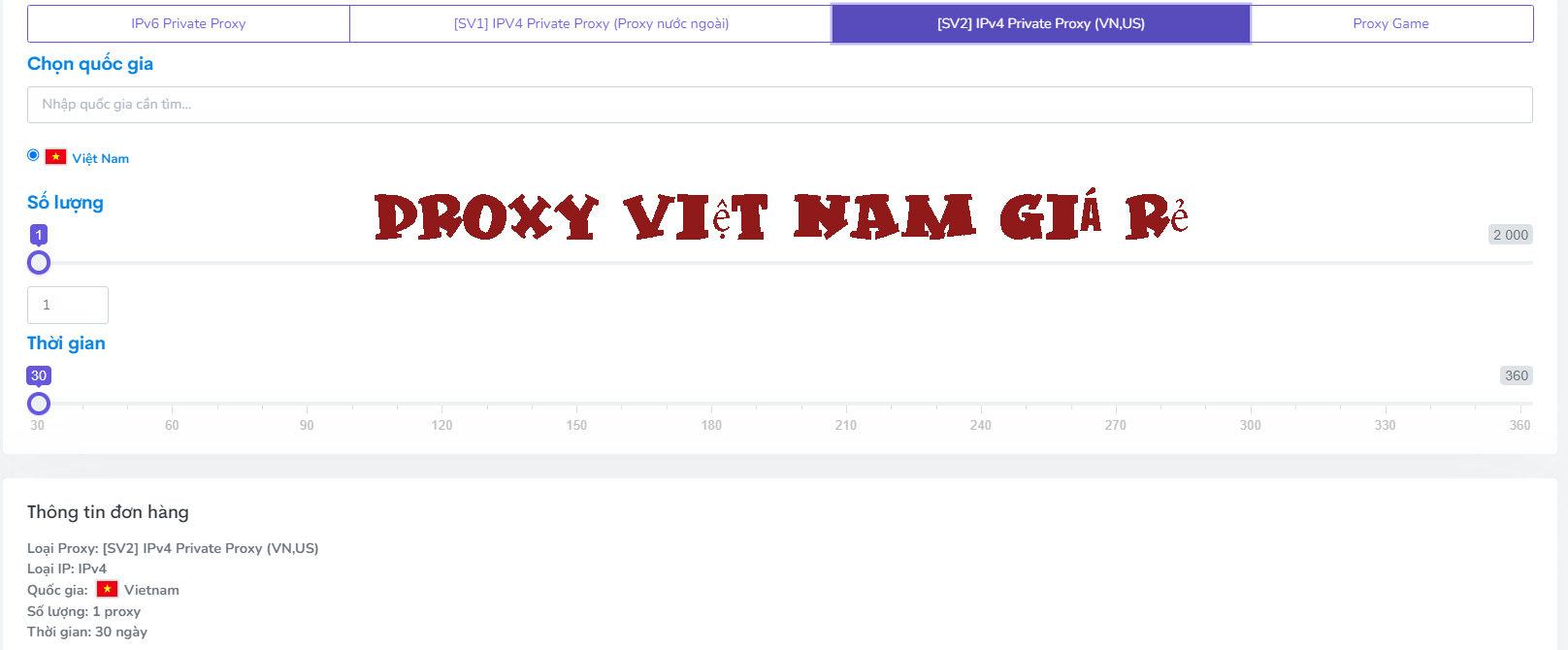 Mua proxy Việt Nam giá rẻ chất lượng ổn định uy tín nhất