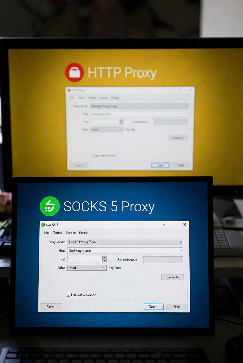 Giao thức Socks 5 Proxy và HTTP proxy nên sử dụng loại nào nuôi tài khoản tối ưu nhất.